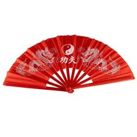 Tai Chi Waaier Rood