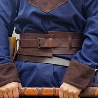 Vikingen Gordel Ingrid, donkerbruin