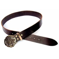 Middeleeuwen Riem Celtic Knot Bruin, 4cm