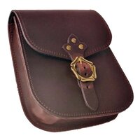 Gordeltas met Gesp Sluiting Bruin