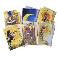 Pixie 12 postkaarten met envelop