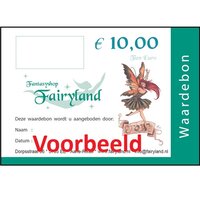 Papieren Kadobon 10 euro