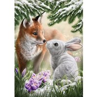 Linda M. Jones Kerstkaart Innocence