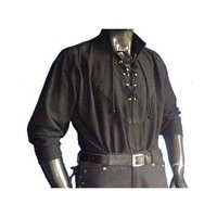 Middeleeuwen Hemd Zwart