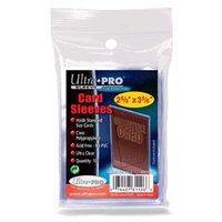 100 Card Sleeves Blanco Clear Standaard