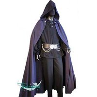 Katoenen Cape, Blauw