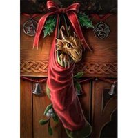 Anne Stokes Kerstkaart Magical Arrival