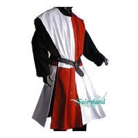 Wapenrok Rood/Wit gekruist