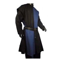 Wapenrok Blauw/Zwart gekruist