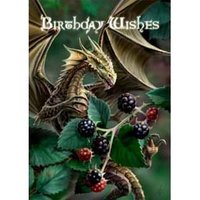 Anne Stokes Kaart Blackberry Dragon
