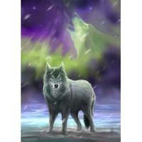 Anne Stokes Kaart Aura Wolf