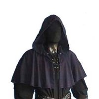 Kap met korte punt, Blauw