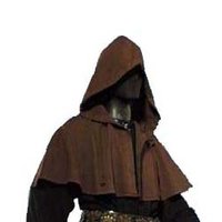 Kap met korte punt, Bruin