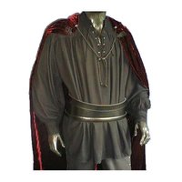 Hemd met pofmouwen Zwart