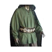 Hemd met pofmouwen Groen