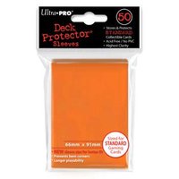 50 Card Sleeves Standaard Oranje