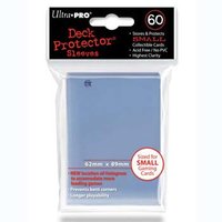 60 Card Sleeves Small Clear