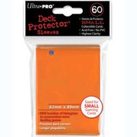 60 Card Sleeves Small Oranje