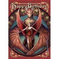 Anne Stokes Kaart Copperwing