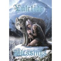 Anne Stokes Kerstkaart Winter Protector