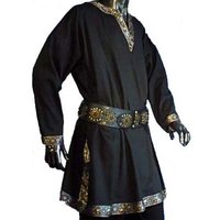 Tunika met lange Mouwen, Zwart