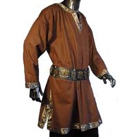 Tunika met lange Mouwen, Bruin