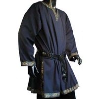 Tunika met lange Mouwen, Blauw