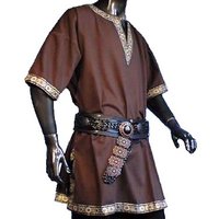 Tunika met korte Mouwen, Bruin