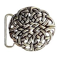 Buckle Celtic Knot, 4cm zilverkleurig