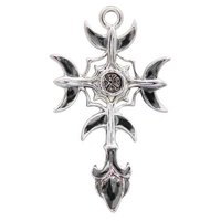 Power Pendants, Gothic Moon Cross