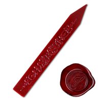 Zegelwax staafje zonder Lont, Rood