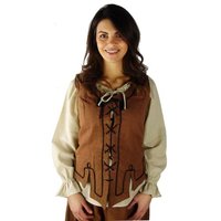 Katoenen Damesvestje, Tabacco