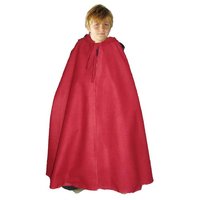 Wollen Kindercape, Rood