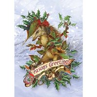 Briar Kerstkaart Mr Hedgely’s Yuletide Coat