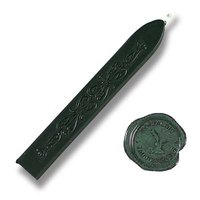 Zegelwax staafje met Lont, Groen