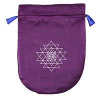 Tarot Bag, Purple Shri Yantra